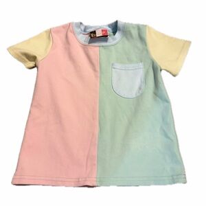 Banana split 24 Month pastel color block boys shirt